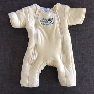 Magic Merlin Sleep Suit, Small, Yellow